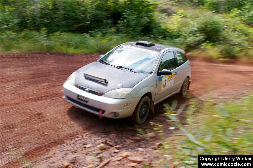 Srikanth Nayini / Otis Lee Miller Ford Focus SVT on SS3, Norway North I.