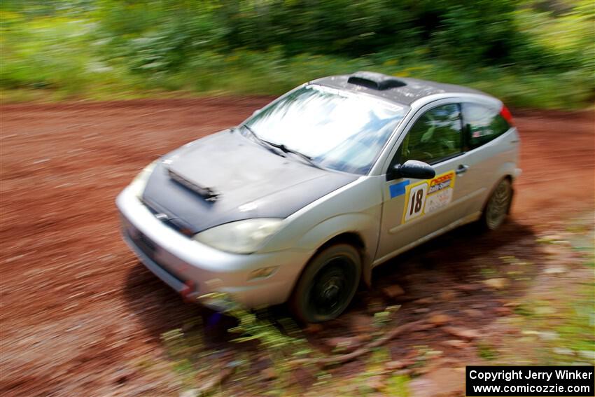 Srikanth Nayini / Otis Lee Miller Ford Focus SVT on SS3, Norway North I.