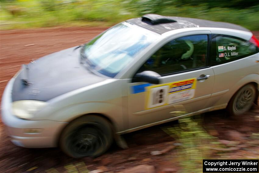 Srikanth Nayini / Otis Lee Miller Ford Focus SVT on SS3, Norway North I.