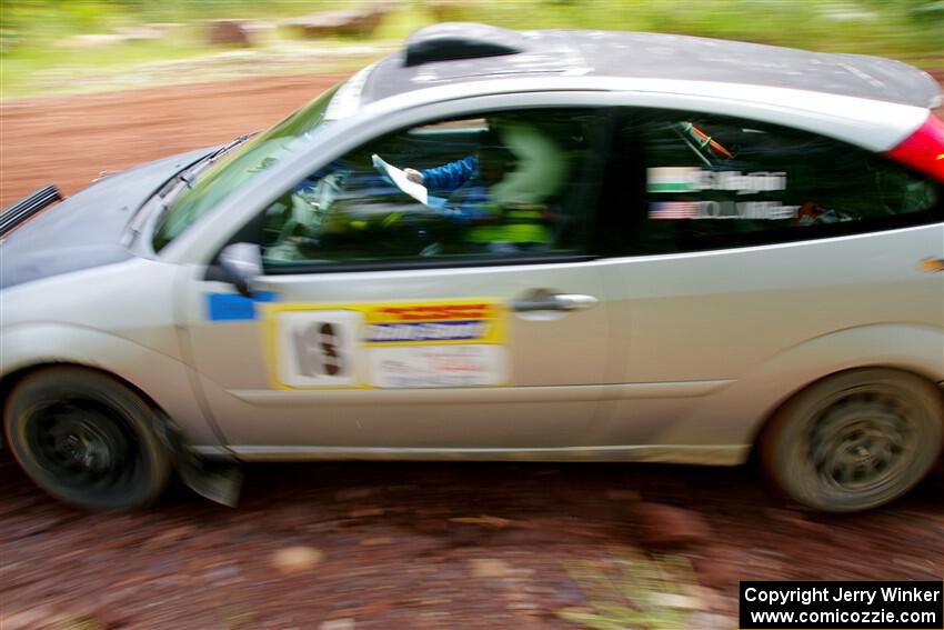 Srikanth Nayini / Otis Lee Miller Ford Focus SVT on SS3, Norway North I.