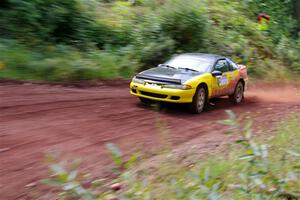 Eli Goethel / Max Sutton Mitsubishi Eclipse on SS3, Norway North I.