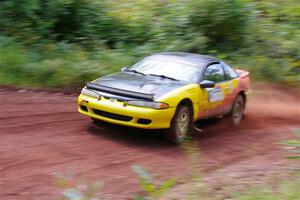 Eli Goethel / Max Sutton Mitsubishi Eclipse on SS3, Norway North I.