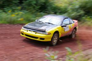 Eli Goethel / Max Sutton Mitsubishi Eclipse on SS3, Norway North I.