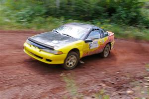 Eli Goethel / Max Sutton Mitsubishi Eclipse on SS3, Norway North I.