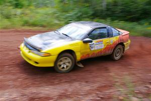 Eli Goethel / Max Sutton Mitsubishi Eclipse on SS3, Norway North I.