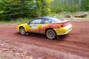 Eli Goethel / Max Sutton Mitsubishi Eclipse on SS3, Norway North I.