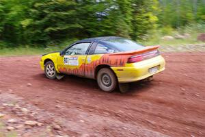 Eli Goethel / Max Sutton Mitsubishi Eclipse on SS3, Norway North I.