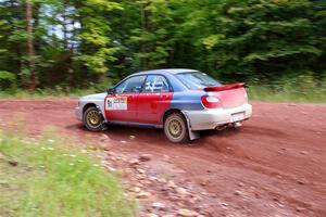 Jonathon Nagel / Chris Woodry Subaru Impreza 2.5RS on SS3, Norway North I.