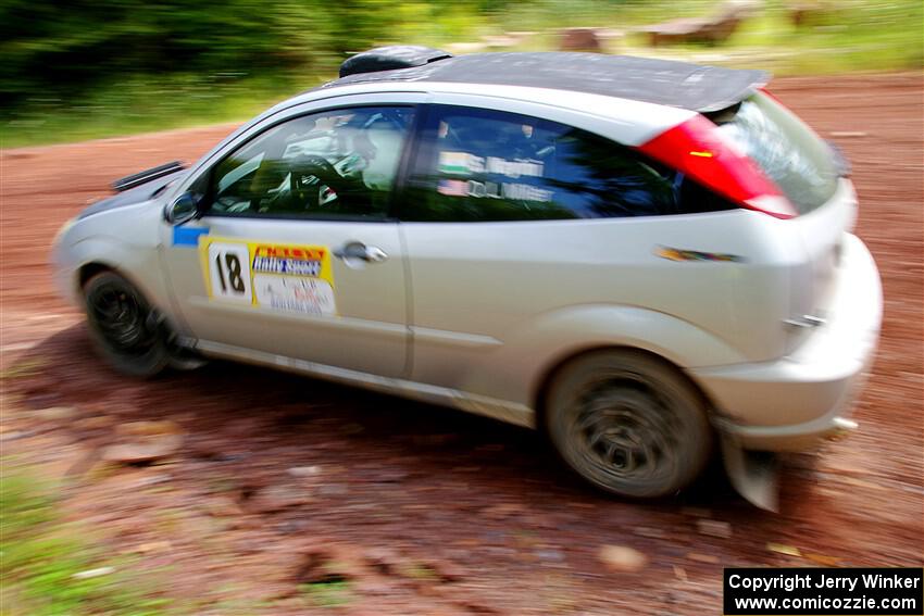 Srikanth Nayini / Otis Lee Miller Ford Focus SVT on SS3, Norway North I.