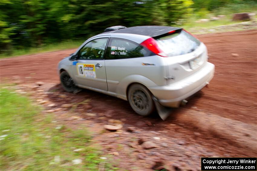 Srikanth Nayini / Otis Lee Miller Ford Focus SVT on SS3, Norway North I.