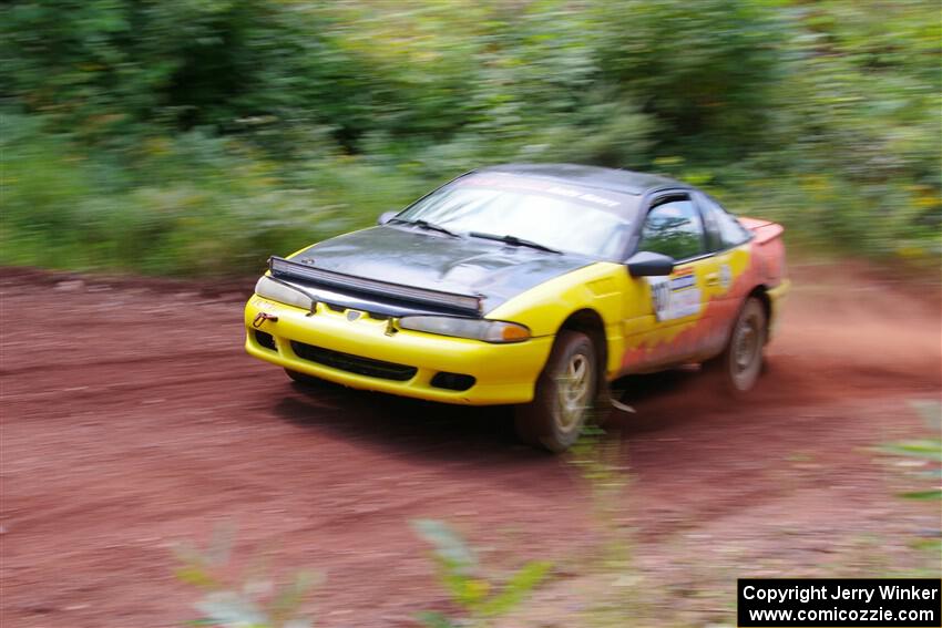 Eli Goethel / Max Sutton Mitsubishi Eclipse on SS3, Norway North I.