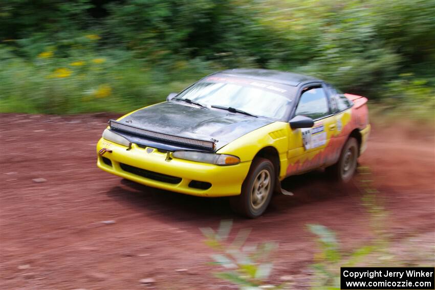 Eli Goethel / Max Sutton Mitsubishi Eclipse on SS3, Norway North I.