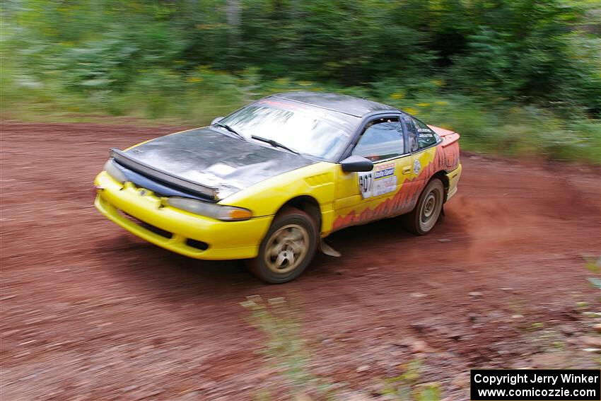 Eli Goethel / Max Sutton Mitsubishi Eclipse on SS3, Norway North I.