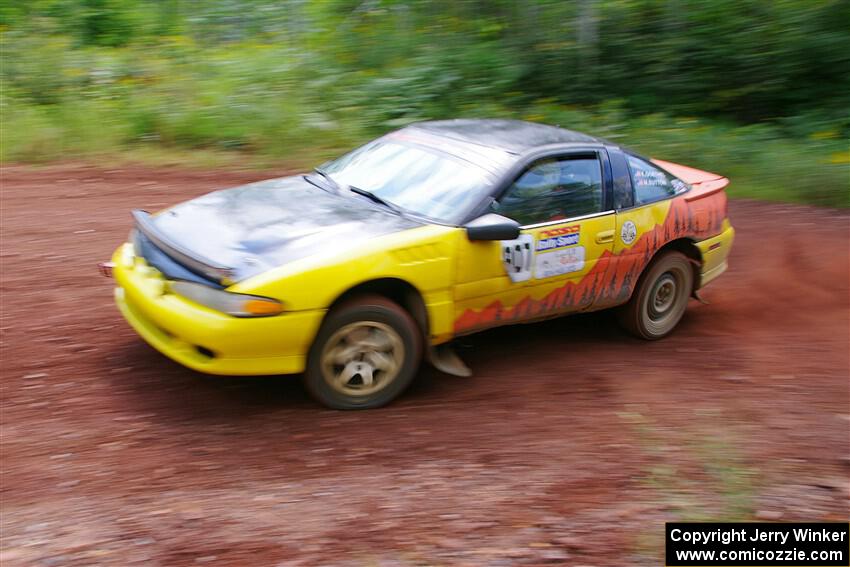 Eli Goethel / Max Sutton Mitsubishi Eclipse on SS3, Norway North I.