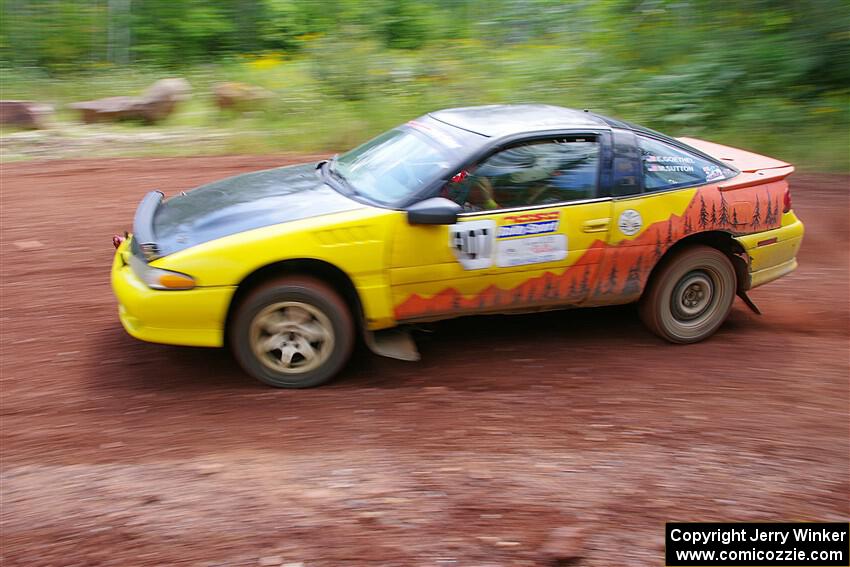 Eli Goethel / Max Sutton Mitsubishi Eclipse on SS3, Norway North I.