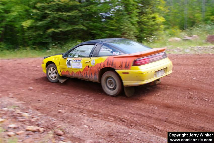 Eli Goethel / Max Sutton Mitsubishi Eclipse on SS3, Norway North I.