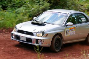 Noah Jacobson / Nathan Vance Subaru WRX on SS3, Norway North I.