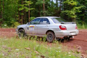 Noah Jacobson / Nathan Vance Subaru WRX on SS3, Norway North I.