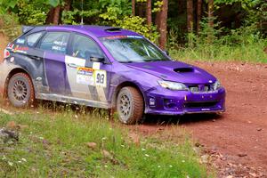 Silas Himes / Charlotte Himes Subaru WRX STi on SS6, Norway South II.