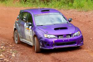 Silas Himes / Charlotte Himes Subaru WRX STi on SS6, Norway South II.