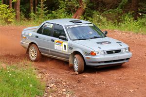 Dexter Clark / Bryce Proseus Nissan Sentra SE-R on SS6, Norway South II.