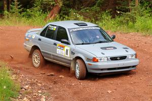 Dexter Clark / Bryce Proseus Nissan Sentra SE-R on SS6, Norway South II.