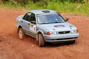 Dexter Clark / Bryce Proseus Nissan Sentra SE-R on SS6, Norway South II.