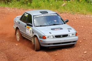 Dexter Clark / Bryce Proseus Nissan Sentra SE-R on SS6, Norway South II.