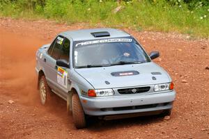 Dexter Clark / Bryce Proseus Nissan Sentra SE-R on SS6, Norway South II.