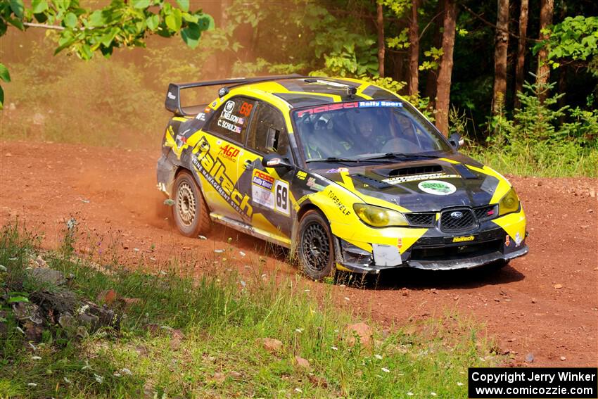 Colin Schulz / Ian Nelson Subaru WRX STi on SS6, Norway South II.