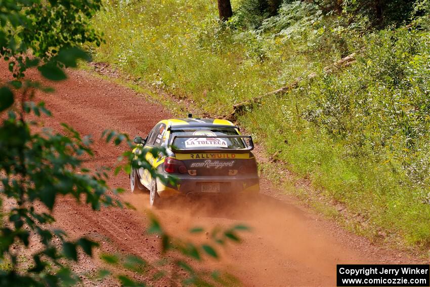 Colin Schulz / Ian Nelson Subaru WRX STi on SS6, Norway South II.