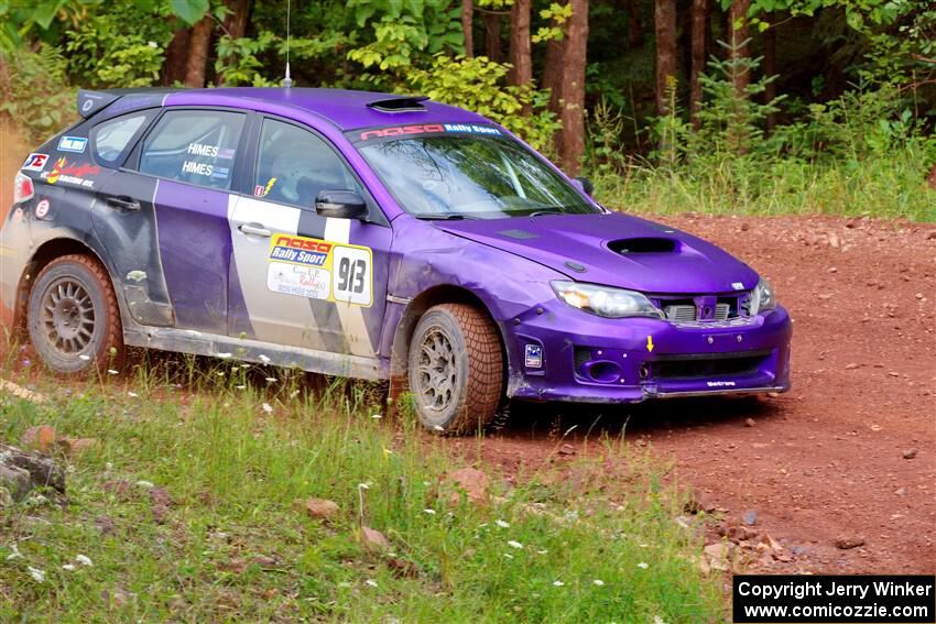 Silas Himes / Charlotte Himes Subaru WRX STi on SS6, Norway South II.