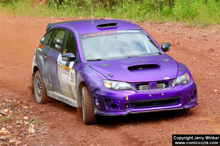 Silas Himes / Charlotte Himes Subaru WRX STi on SS6, Norway South II.