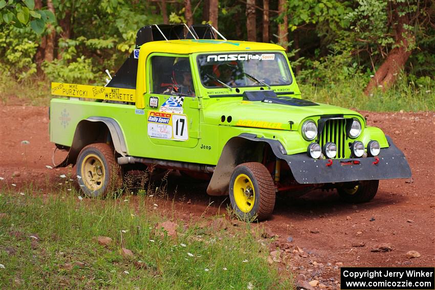 Mike Purzycki / Matt Wernette Jeep Scrambler on SS6, Norway South II.