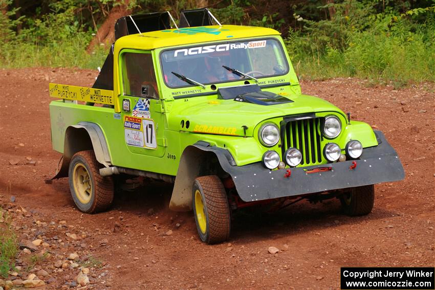 Mike Purzycki / Matt Wernette Jeep Scrambler on SS6, Norway South II.