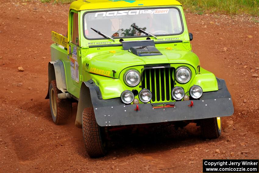 Mike Purzycki / Matt Wernette Jeep Scrambler on SS6, Norway South II.