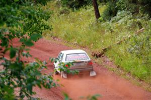 Shanti Witt / Elena Huizar VW Golf on SS6, Norway South II.