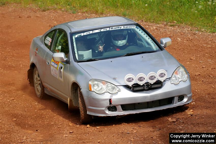 Derek Denti / Josh Remmetter Acura RSX on SS6, Norway South II.