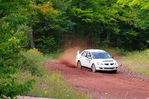 Andrew Bockheim / Salvatore LoPresti Mitsubishi Lancer on SS6, Norway South II.