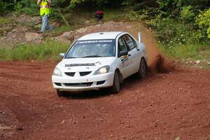 Andrew Bockheim / Salvatore LoPresti Mitsubishi Lancer on SS6, Norway South II.