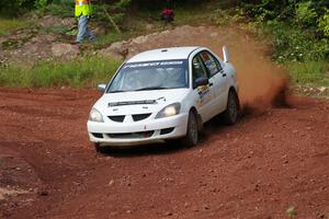 Andrew Bockheim / Salvatore LoPresti Mitsubishi Lancer on SS6, Norway South II.