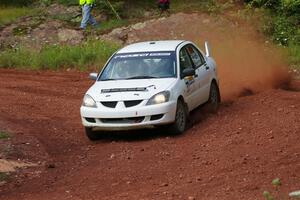 Andrew Bockheim / Salvatore LoPresti Mitsubishi Lancer on SS6, Norway South II.