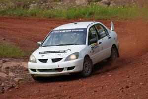 Andrew Bockheim / Salvatore LoPresti Mitsubishi Lancer on SS6, Norway South II.