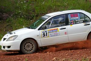 Andrew Bockheim / Salvatore LoPresti Mitsubishi Lancer on SS6, Norway South II.