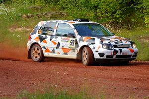 John Gusmano / Blake Richards VW GTI on SS6, Norway South II.