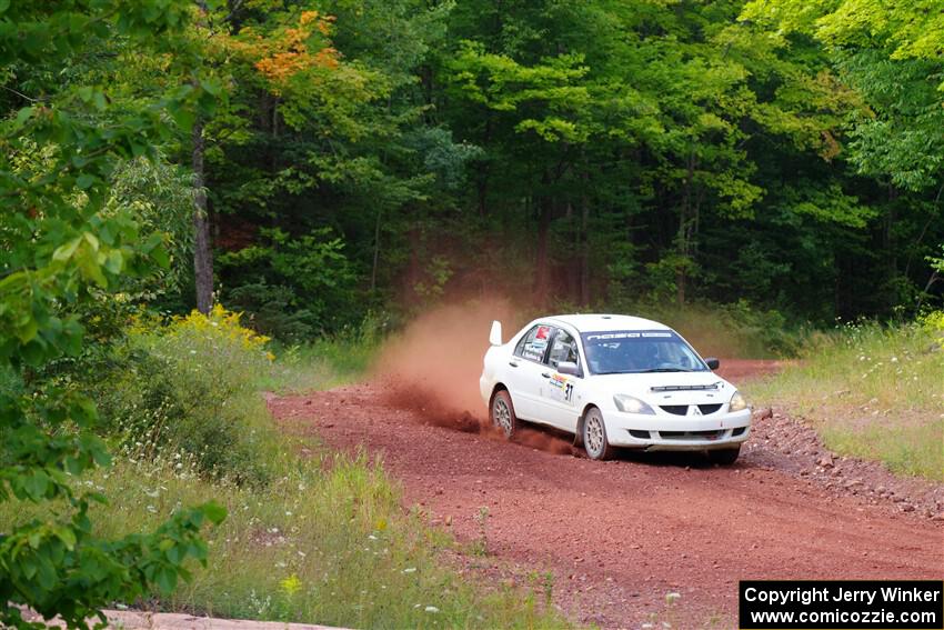 Andrew Bockheim / Salvatore LoPresti Mitsubishi Lancer on SS6, Norway South II.