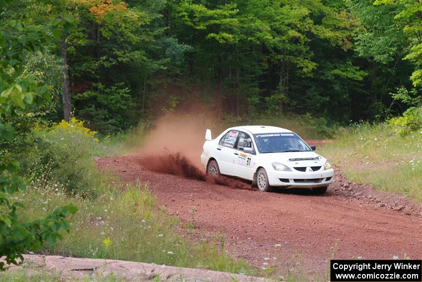 Andrew Bockheim / Salvatore LoPresti Mitsubishi Lancer on SS6, Norway South II.