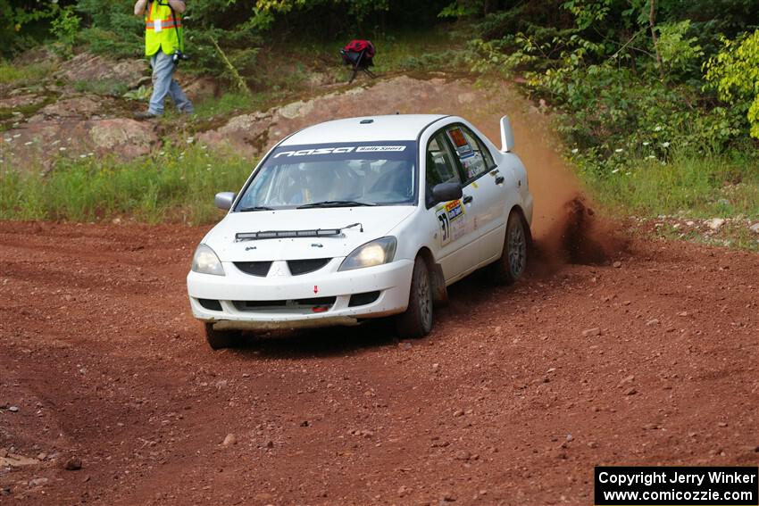 Andrew Bockheim / Salvatore LoPresti Mitsubishi Lancer on SS6, Norway South II.