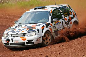 John Gusmano / Blake Richards VW GTI on SS6, Norway South II.