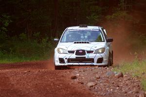 Ian McCarty / Hailey McCarty Subaru Impreza 2.5RS on SS6, Norway South II.